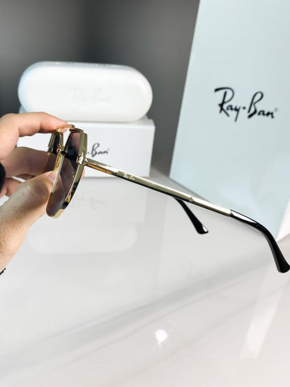 Rayban gold black 5404