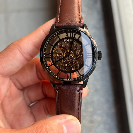 FOSSIL LEATHER AUTOMATIC