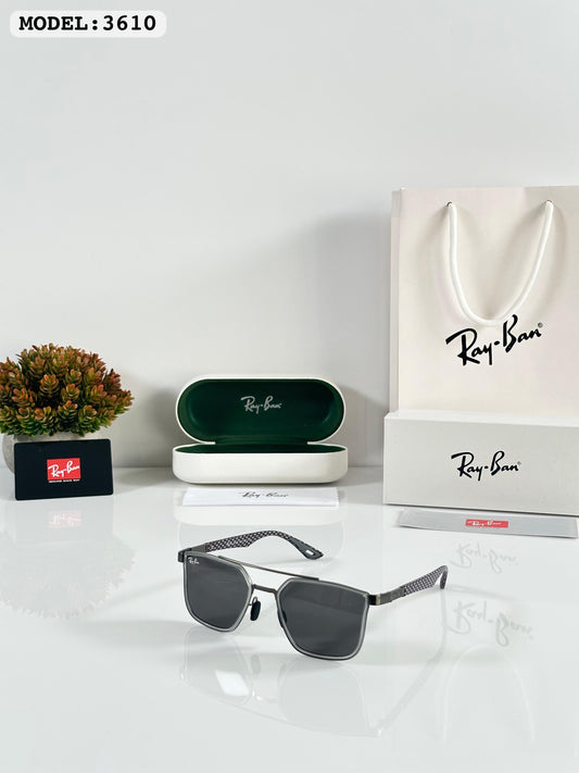 RAYBAN 3610 GREY BLACK