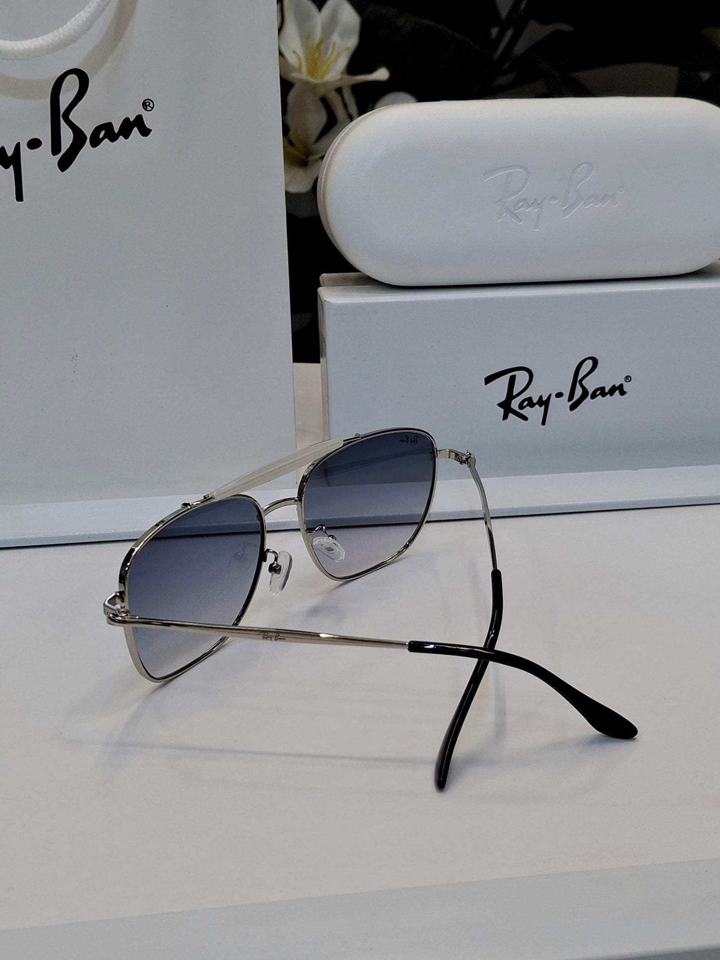 RAYBAN 5403 SILVER BLUE