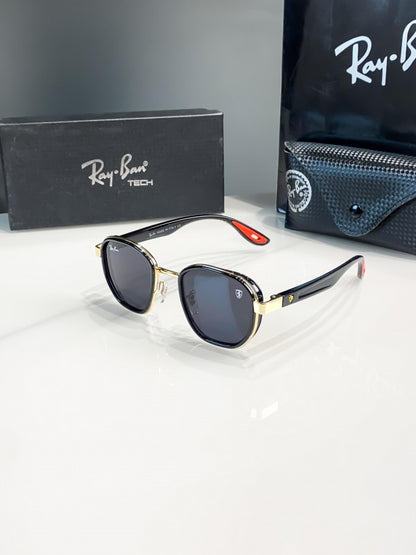 Rayban gold black 3674