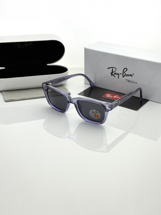 Rayban 7701 purple transparent black