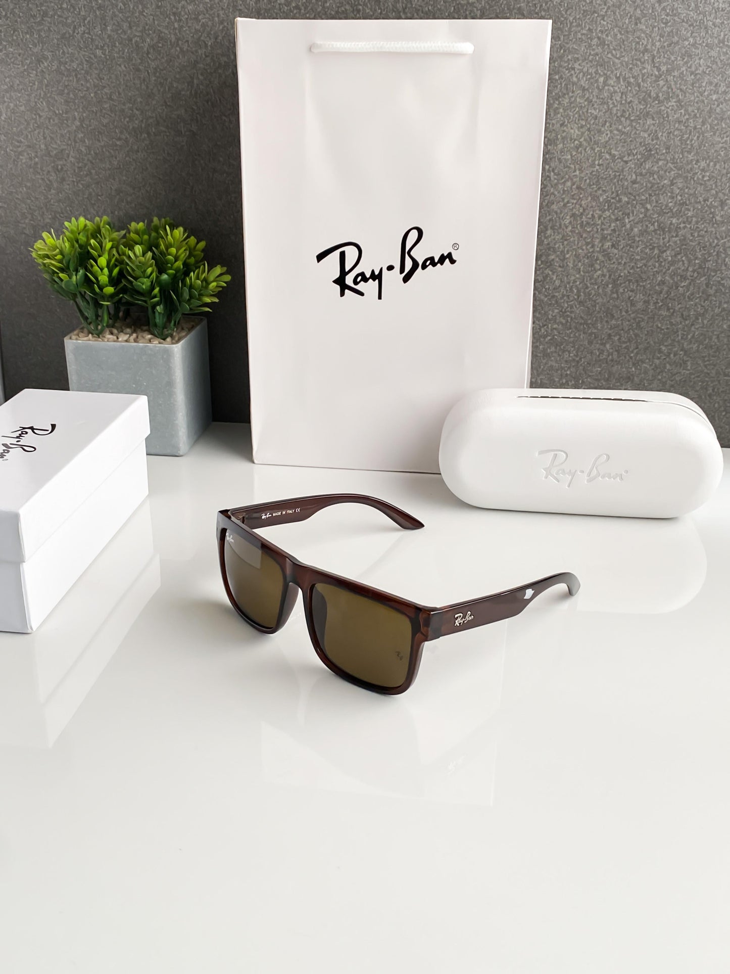 RAY BAN FULL BROWN