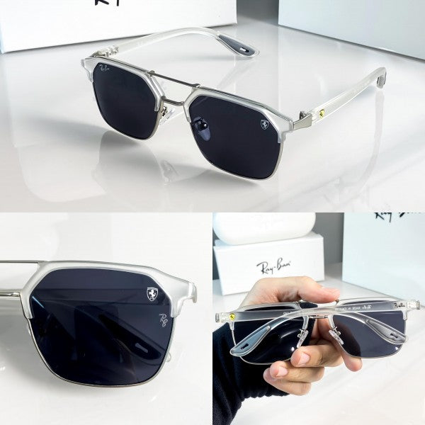 Rayban04 white black