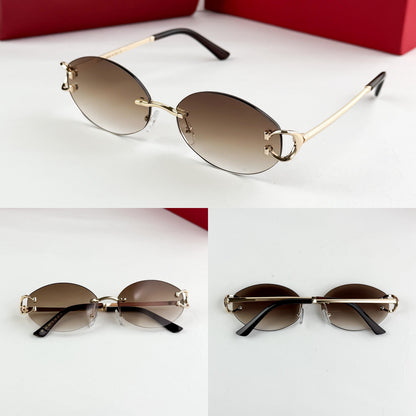 CARTIER GOLD BROWN 1032