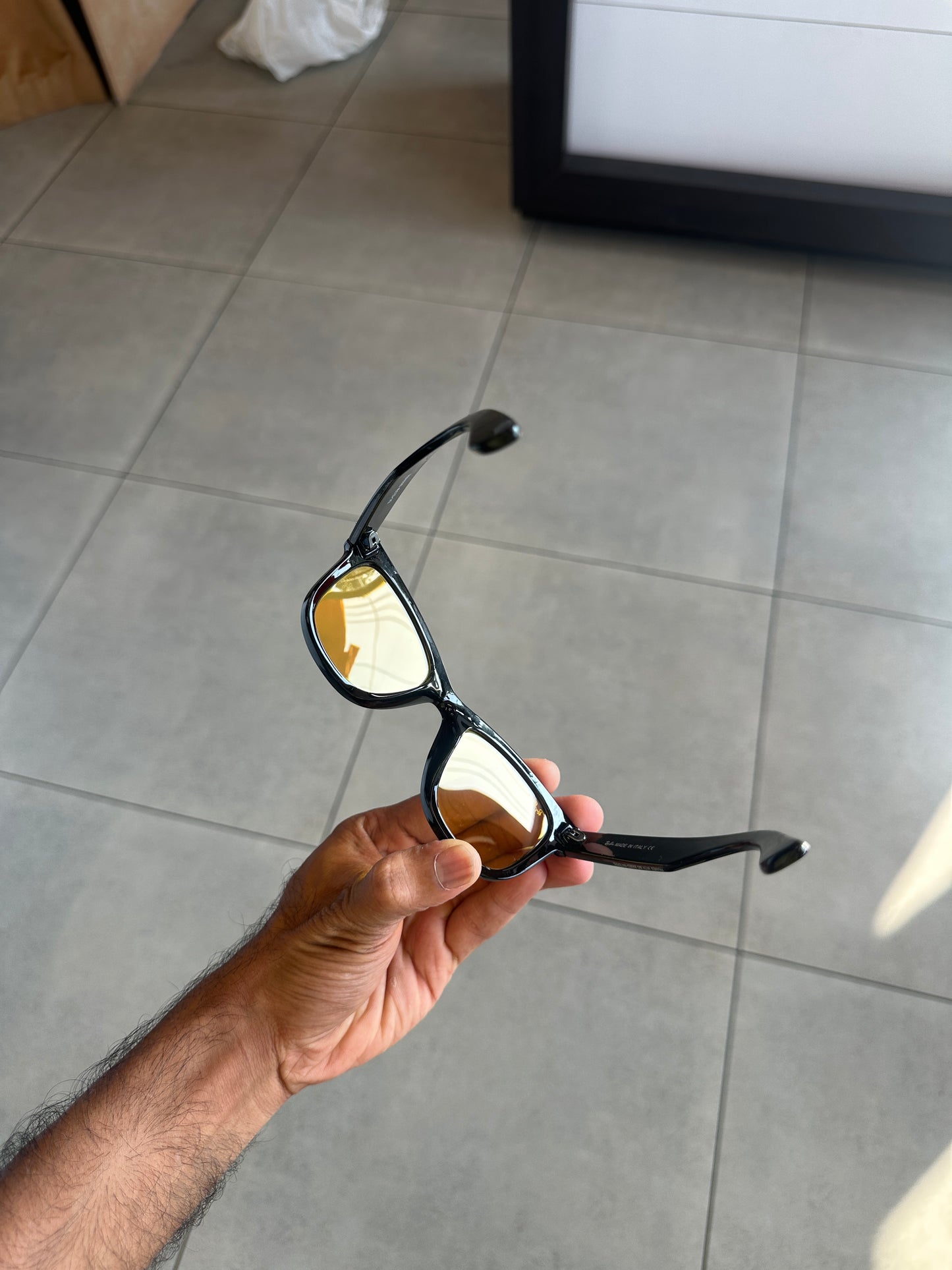RAYBAN 05 yellow black
