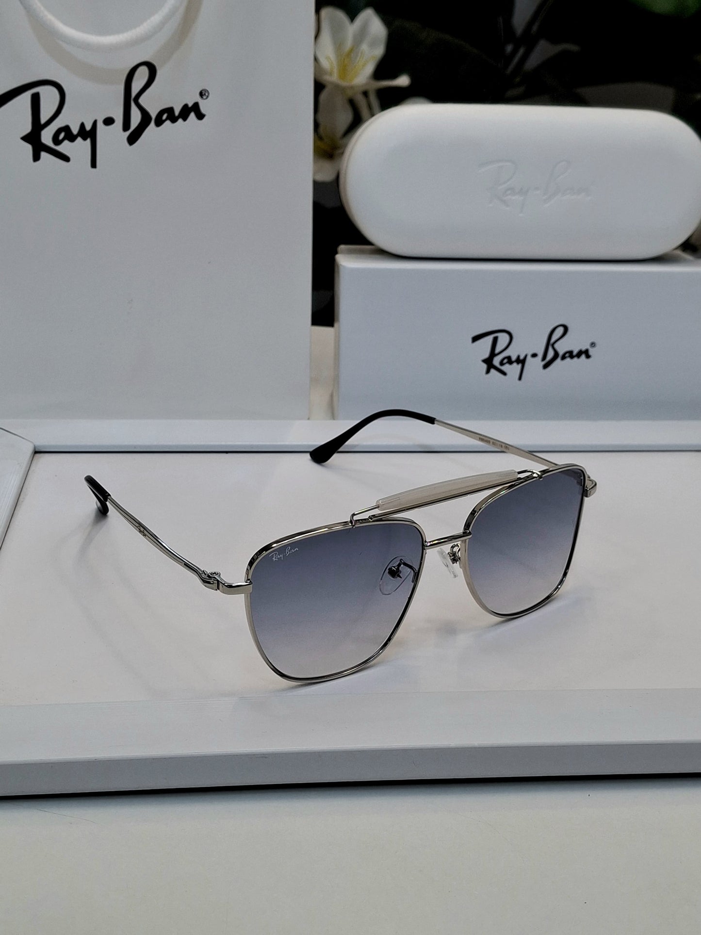 RAYBAN 5403 SILVER BLUE