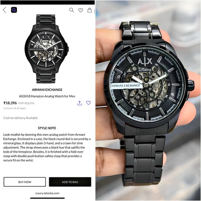 ARMANI AX AUTOMATIC
