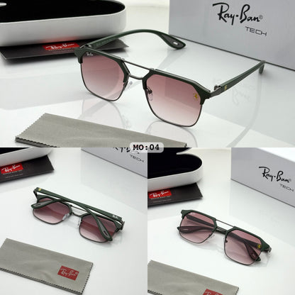 RAYBAN 04 green pink