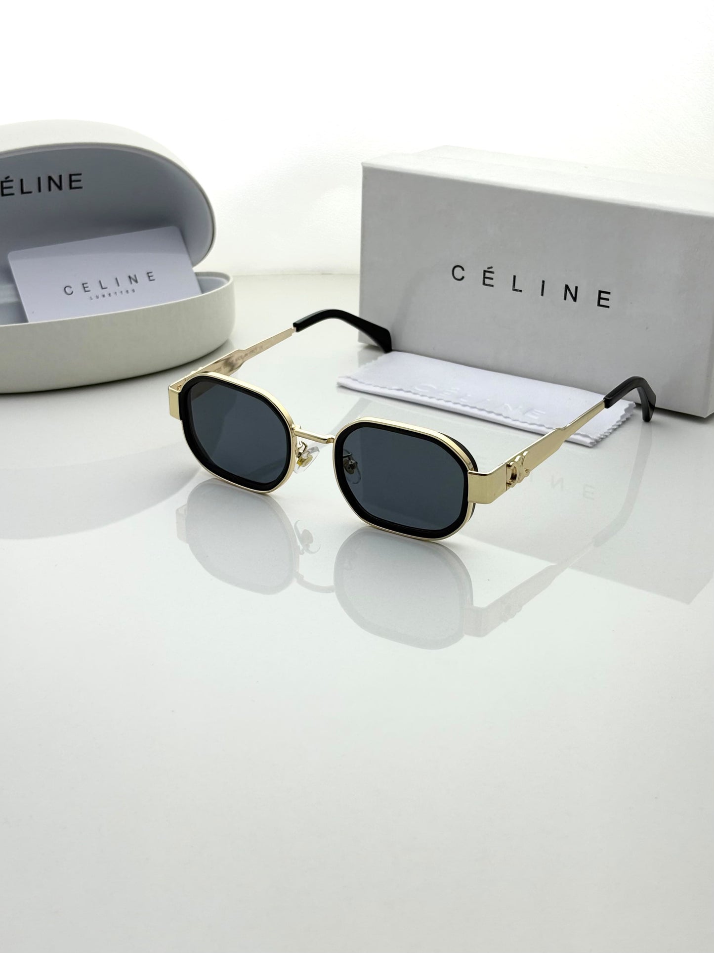 CELINE golden black