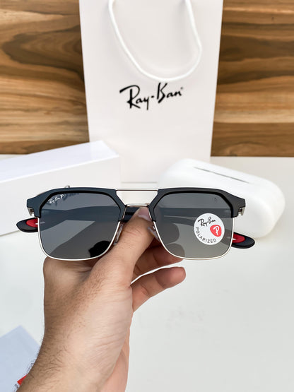 RAY BAN 04 SILVER BLACK