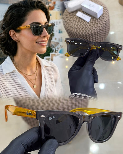 RAYBAN 2140 grey, yellow,