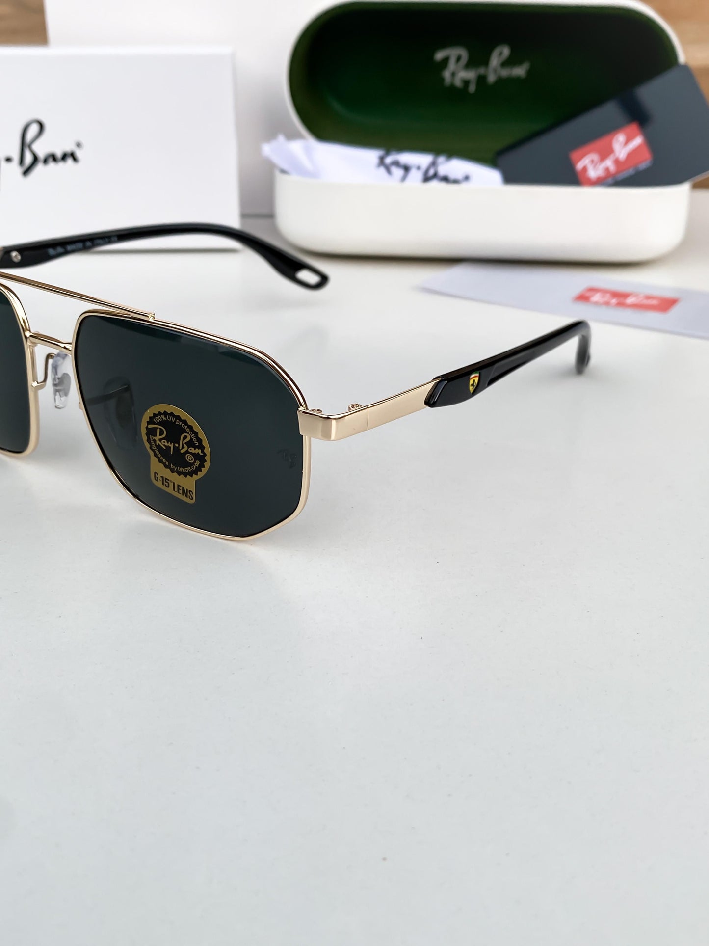 RAYBAN 3686 GOLD BLACK