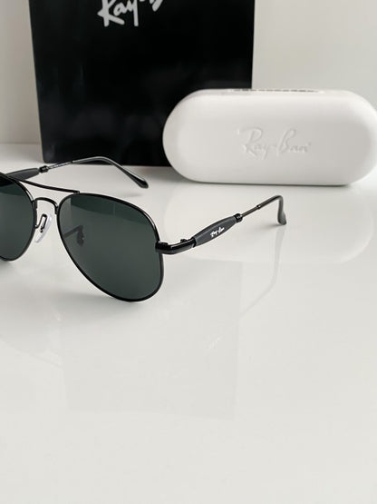 Rayban full black 3517