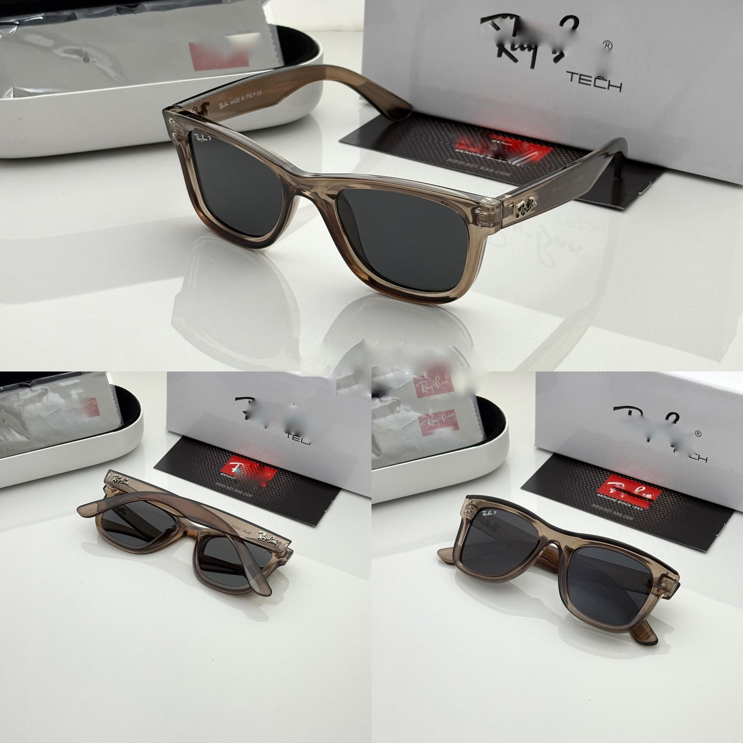 RAYBAN 05 glossy brown