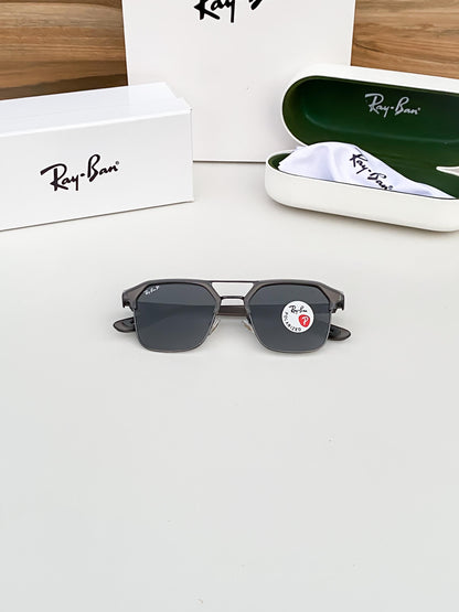 RAYBAN 04 MATT GUN GREY BLACK