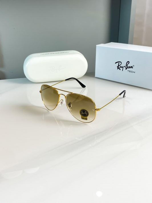 Rayban Gold Brown shaded 3026