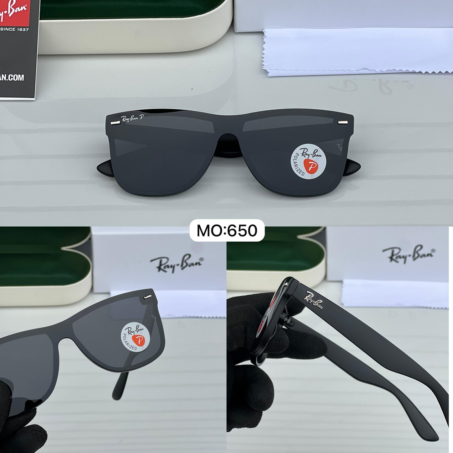 RAY BAN 650 BLACK