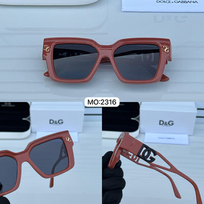 DOLCE & GABBANA ORANGE BLACK