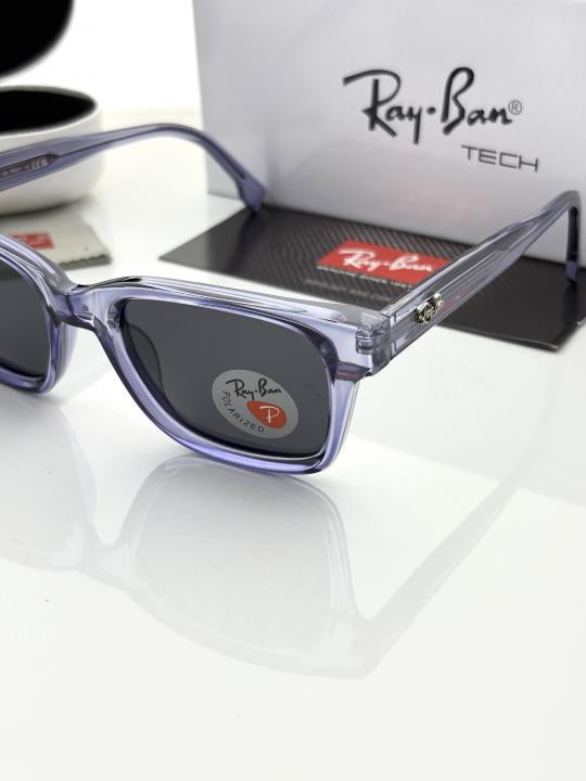 Rayban 7701 purple transparent black