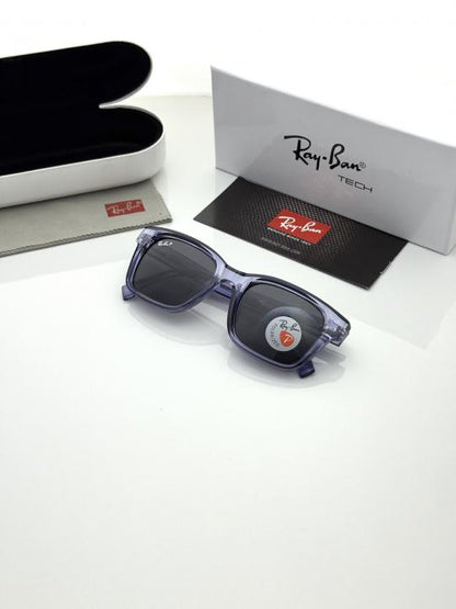 Rayban 7701 purple transparent black