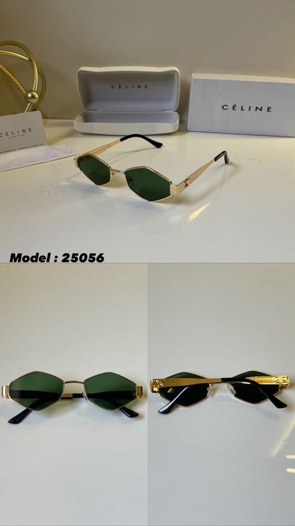 CELINE 25056 golden Green