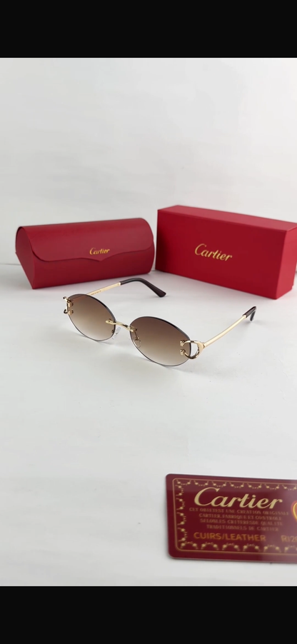 CARTIER GOLD BROWN 1032