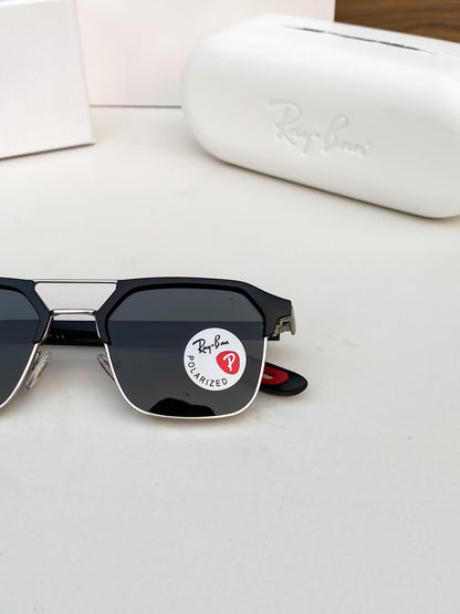 RAY BAN 04 SILVER BLACK