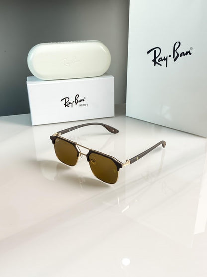 Rayban 04 gold brown