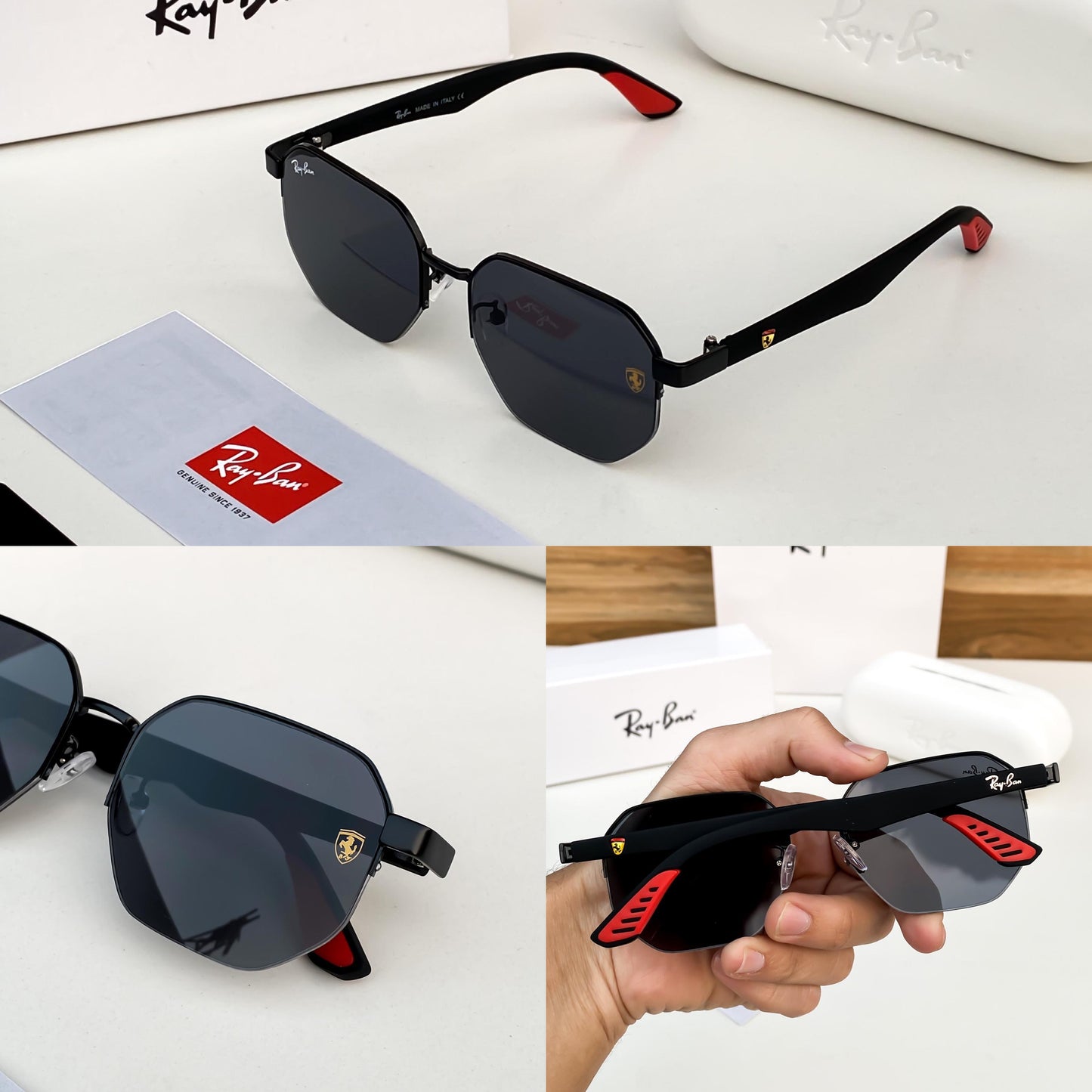 RAY BAN 07 FULL BLACK