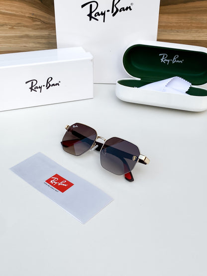 RAYBAN 07 GOLD BROWN