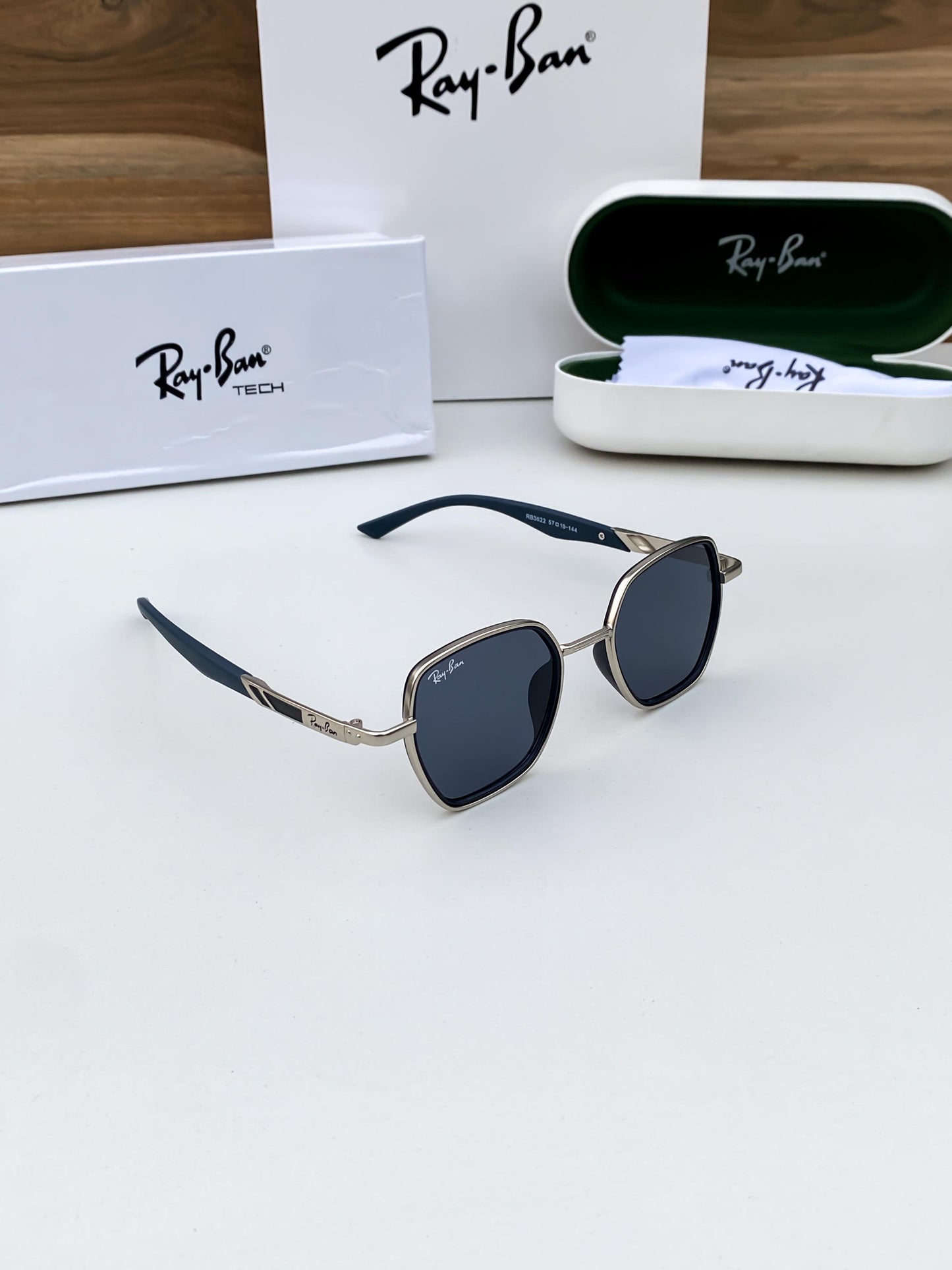 RAYBAN 3622 SILVER BLUE