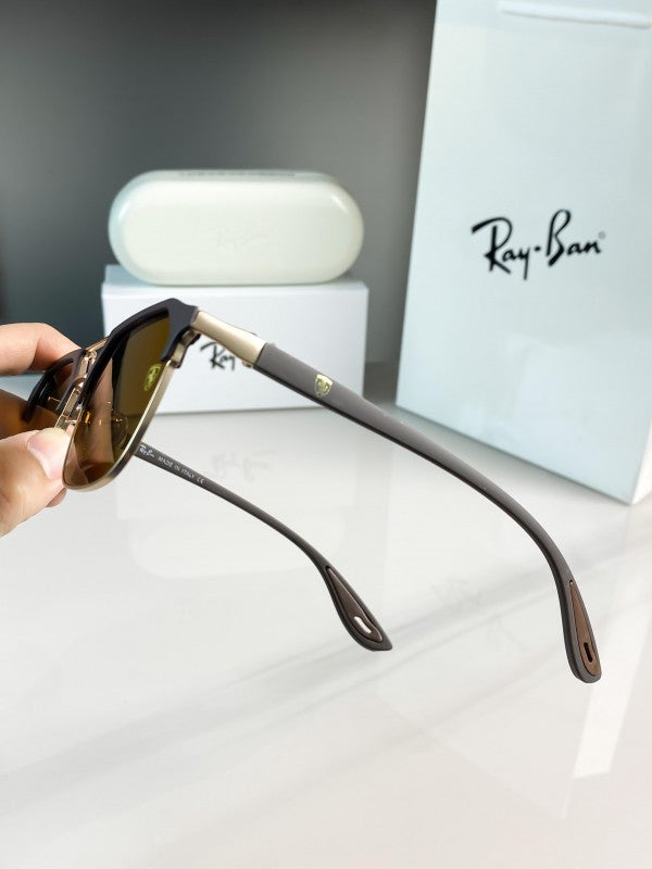 Rayban 04 gold brown