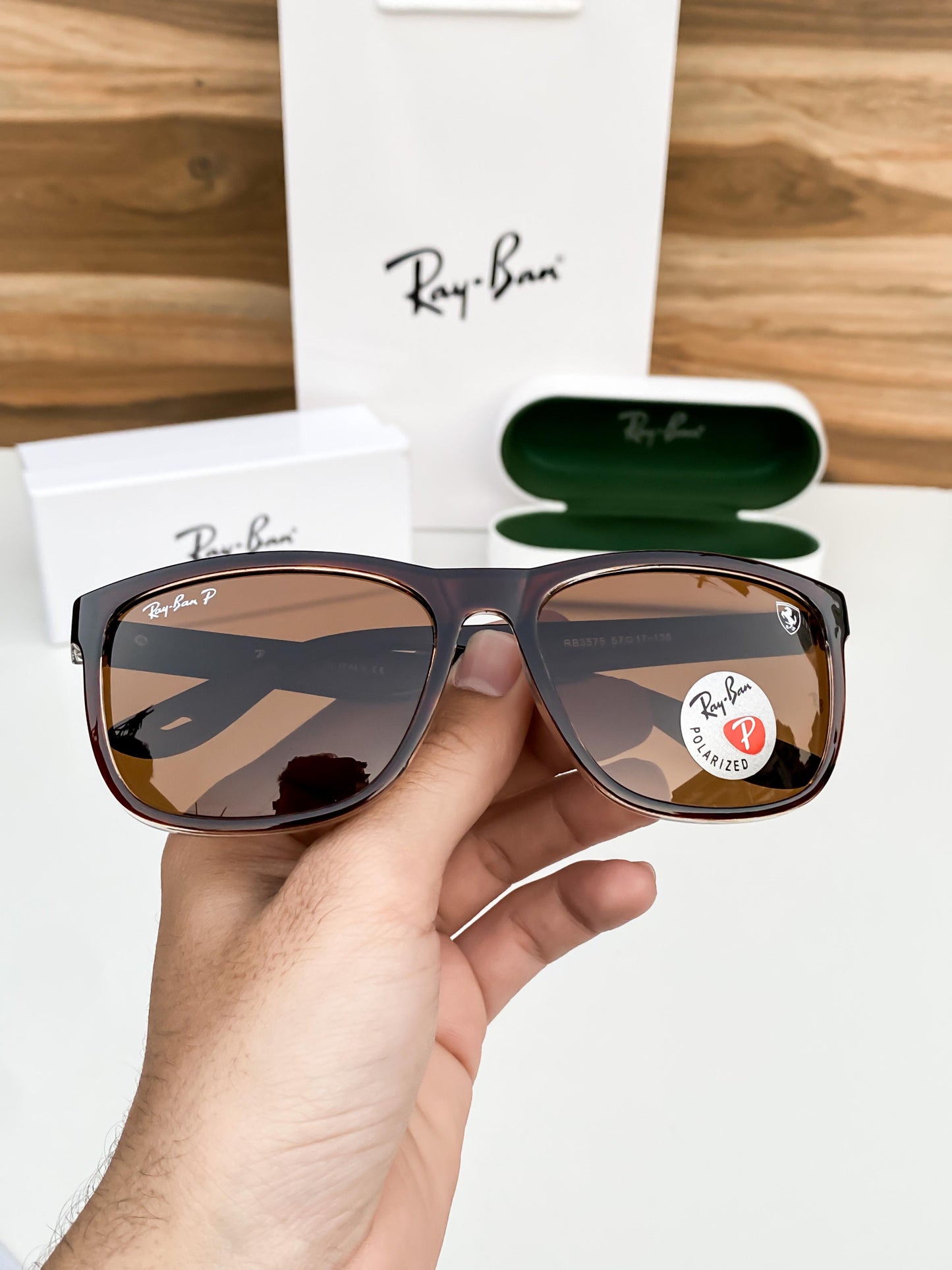 RAYBAN 3575 BROWN