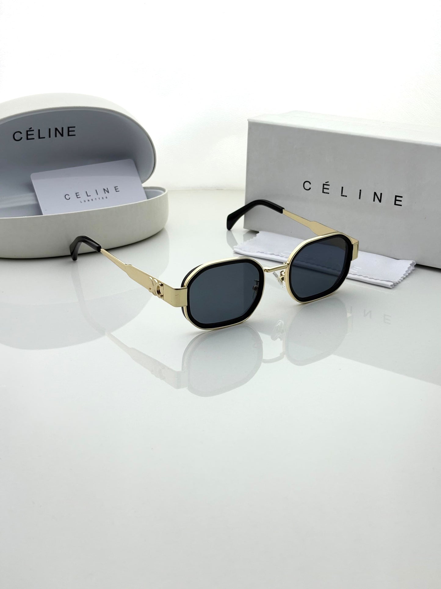 CELINE golden black