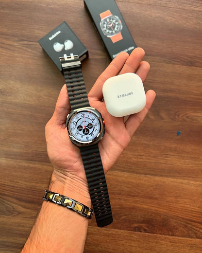 COMBO OFFER 💯SAMSUNG ULTARA WATCH AND SAMSUNG BUDS 2 pro