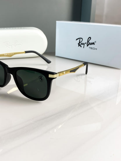 Rayban gold black 4287