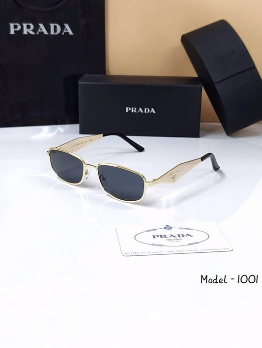 PRAD_A 1001 UNISEX GOLD BLACK 1ST TIME EVER SHOWROOM SUPERHIT MODEL 419