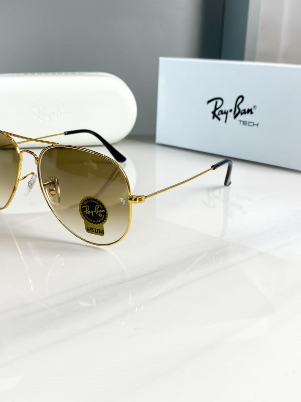 Rayban Gold Brown shaded 3026