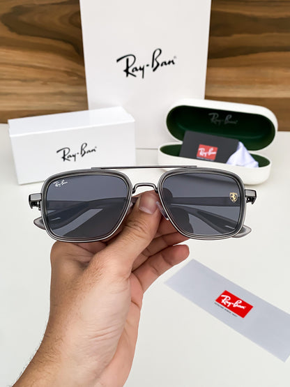 RAYBAN 06 GREY BLACK