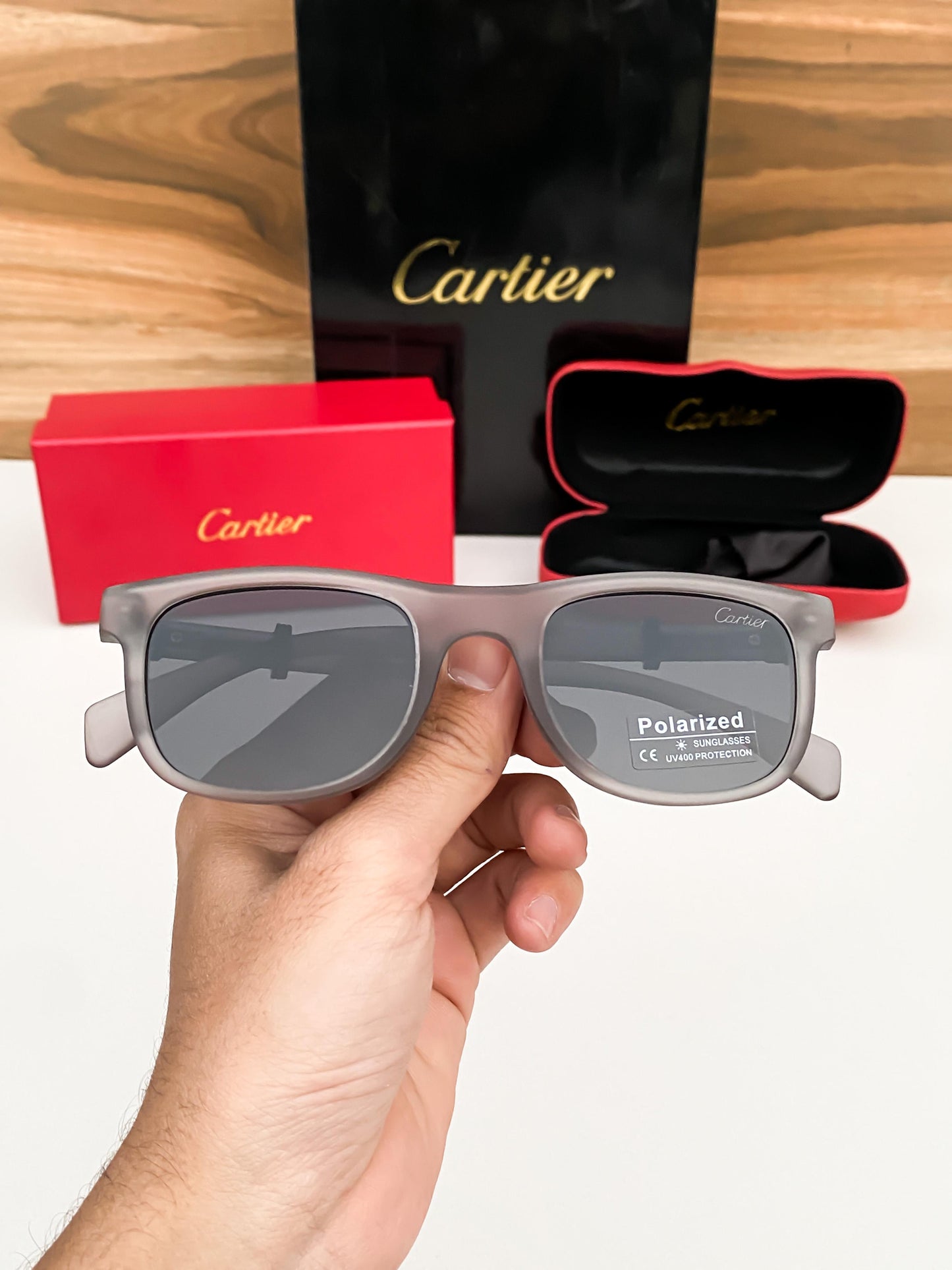 CARTIER GREY BLACK