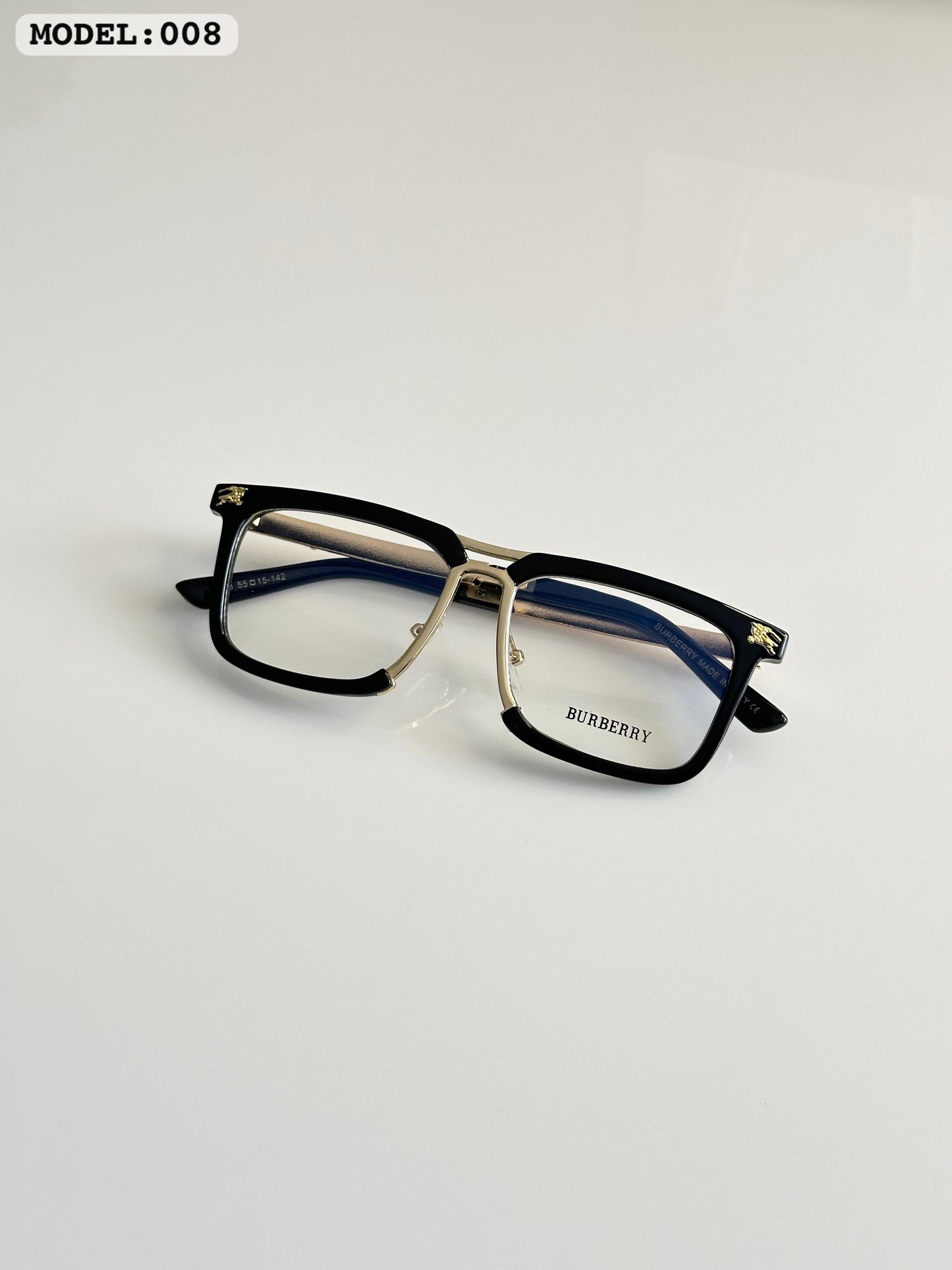 BURBERRY 008 FRAME GOLD BLA