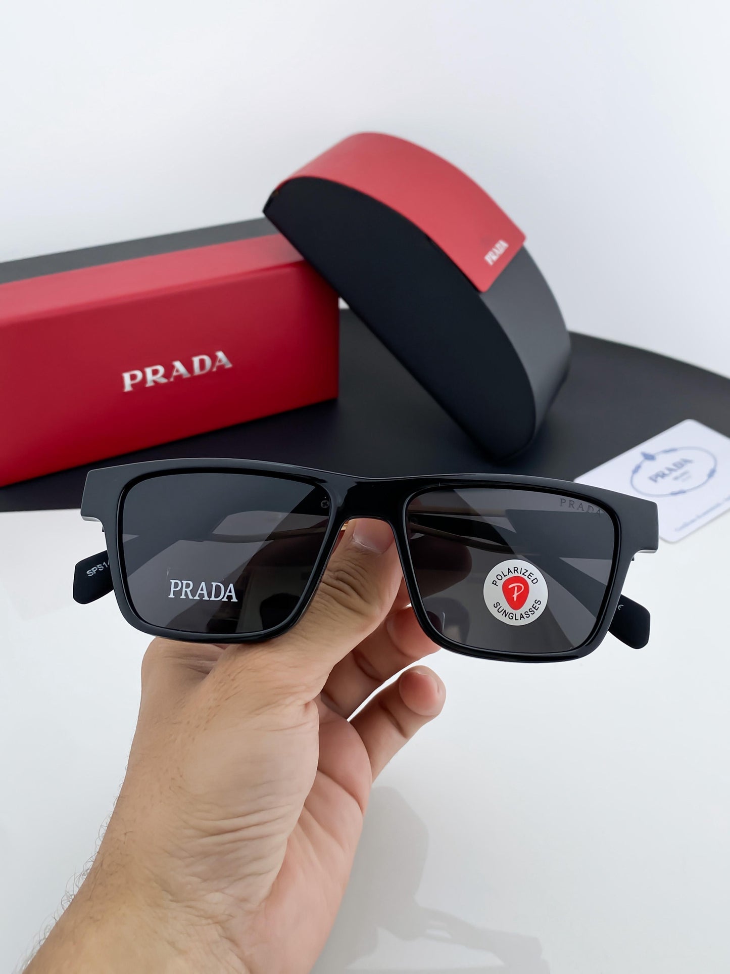 PRADA BLACK AND GOLD