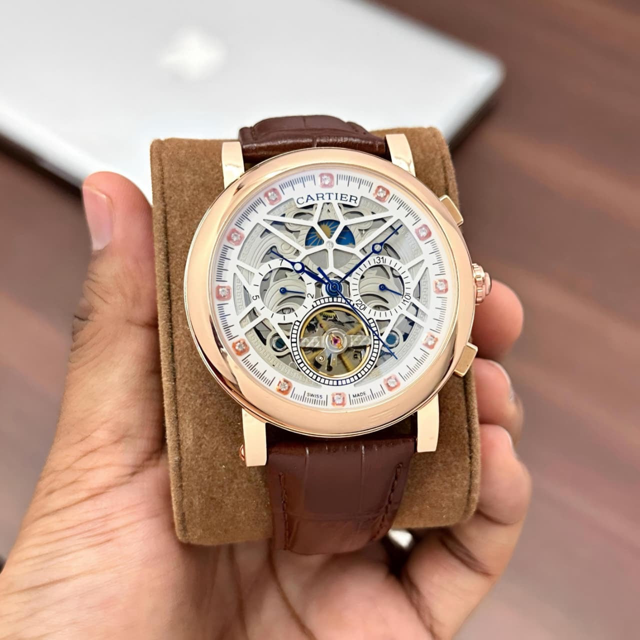 CARTIER ROTATING SUN MOON