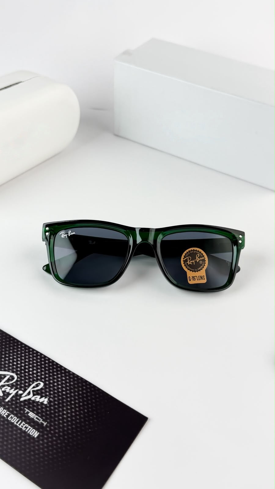 RAYBAN REVERSE GREEN 05