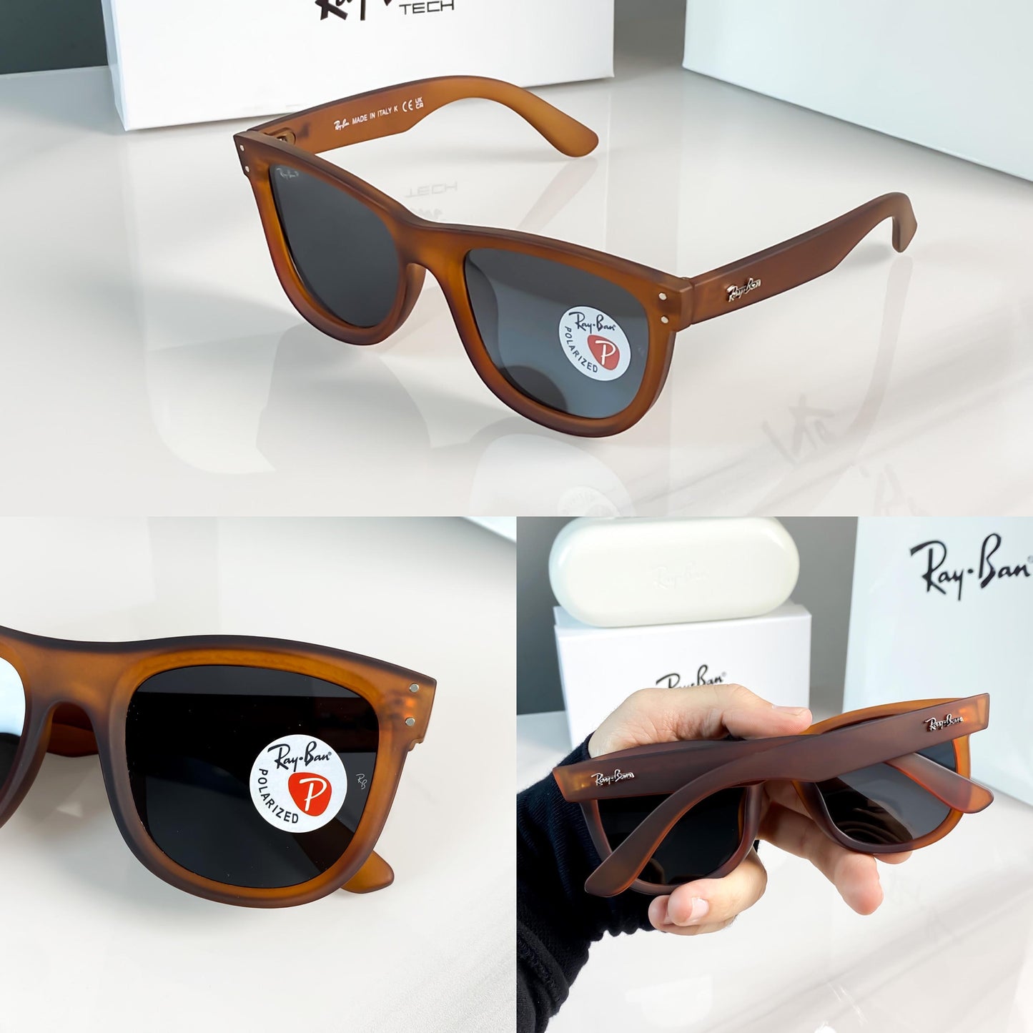 RAY BAN REVERSE BROWN BLACK