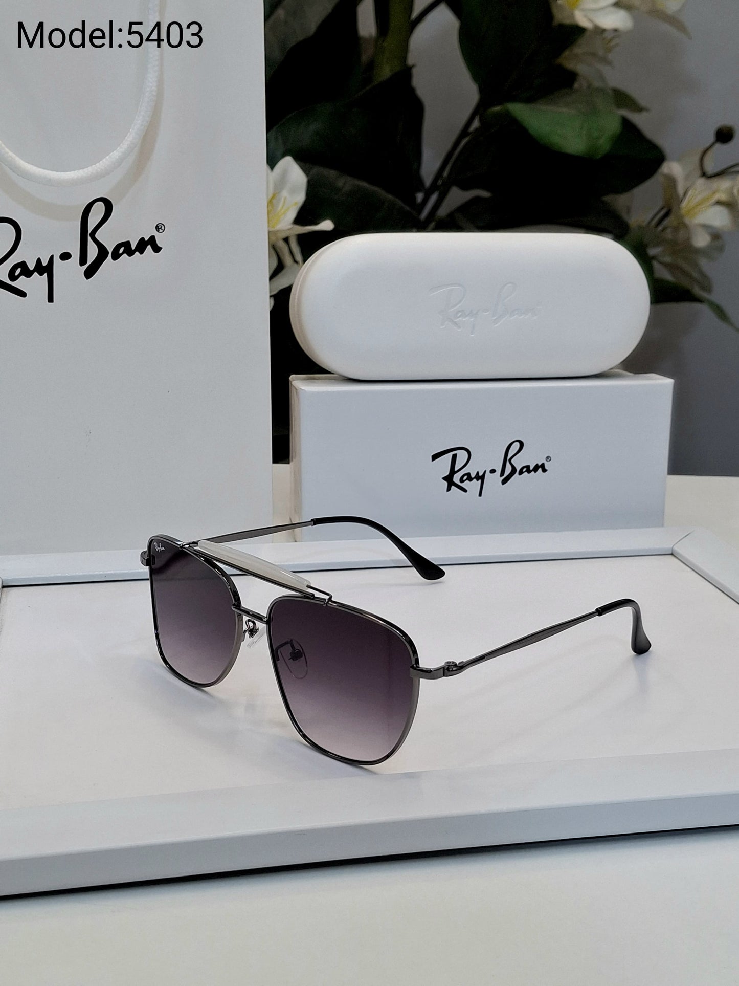 RAYBAN 5403 GUN BLACK