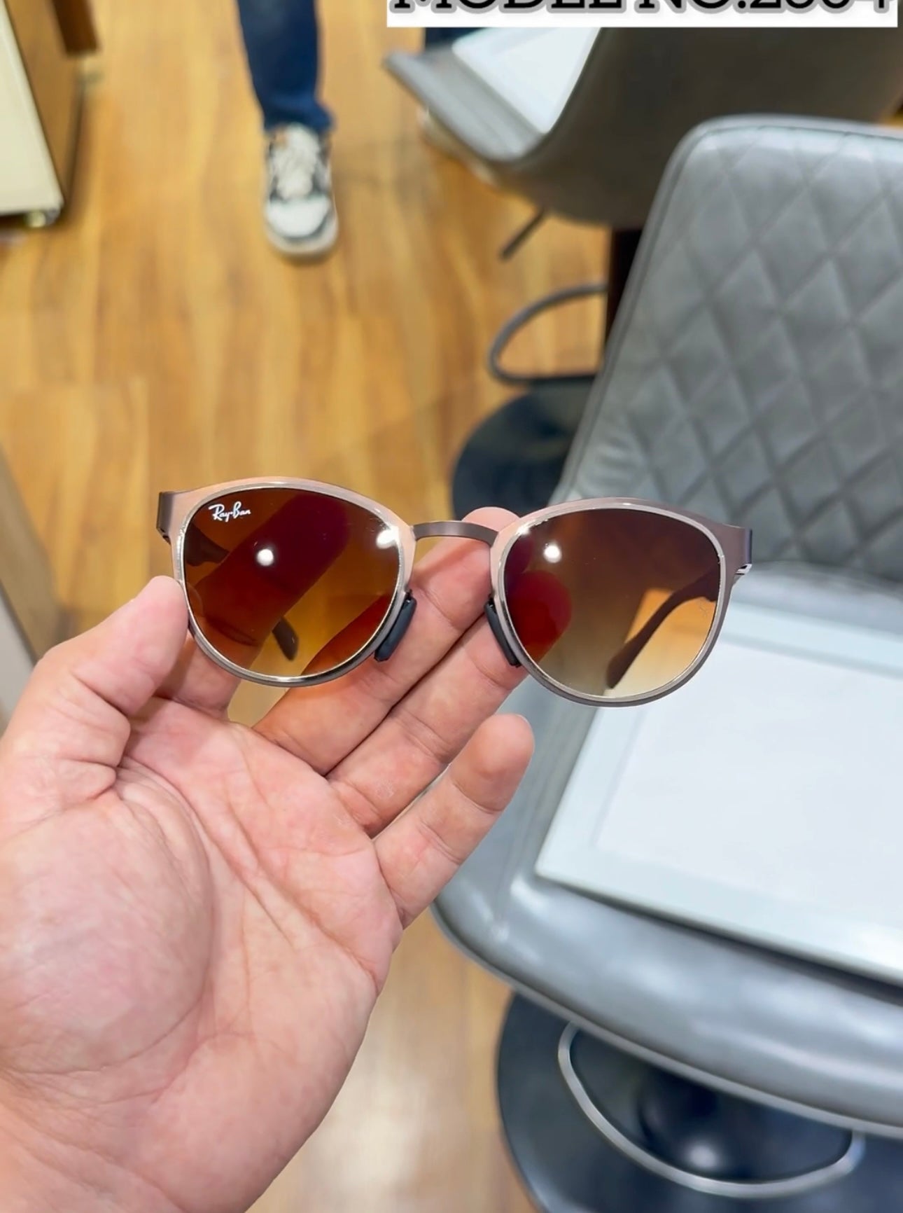 RAYBAN 2604 brown gold