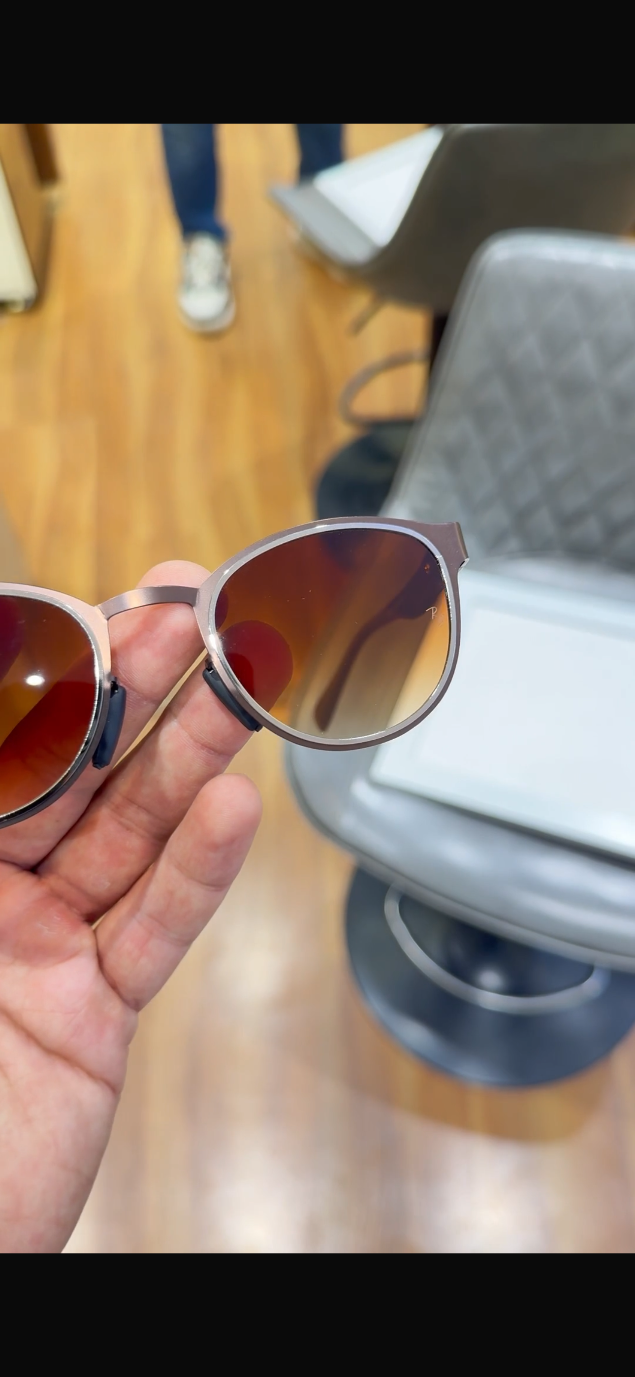 RAYBAN 2604 brown gold