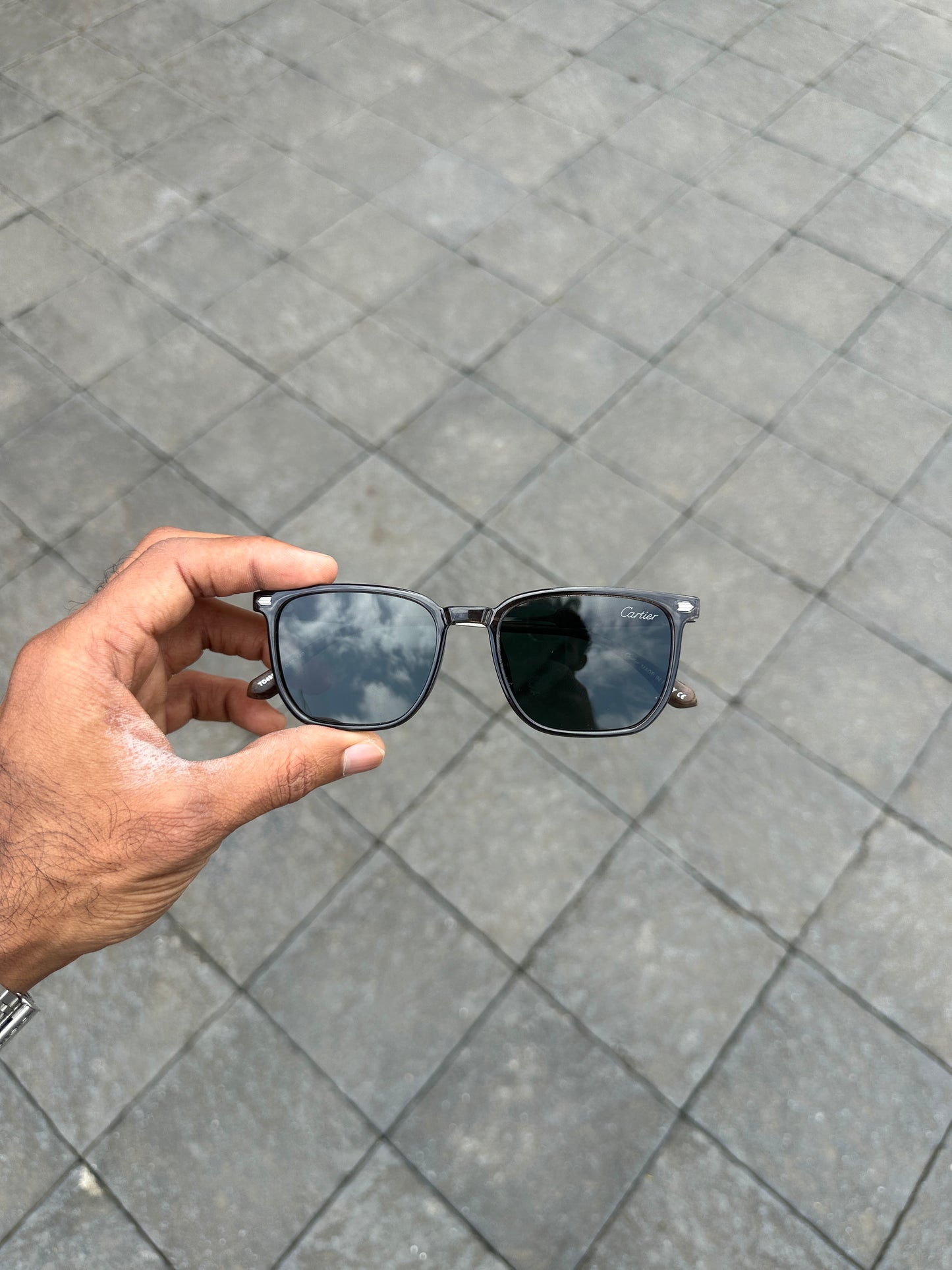 CARTIER GLASS GREEN